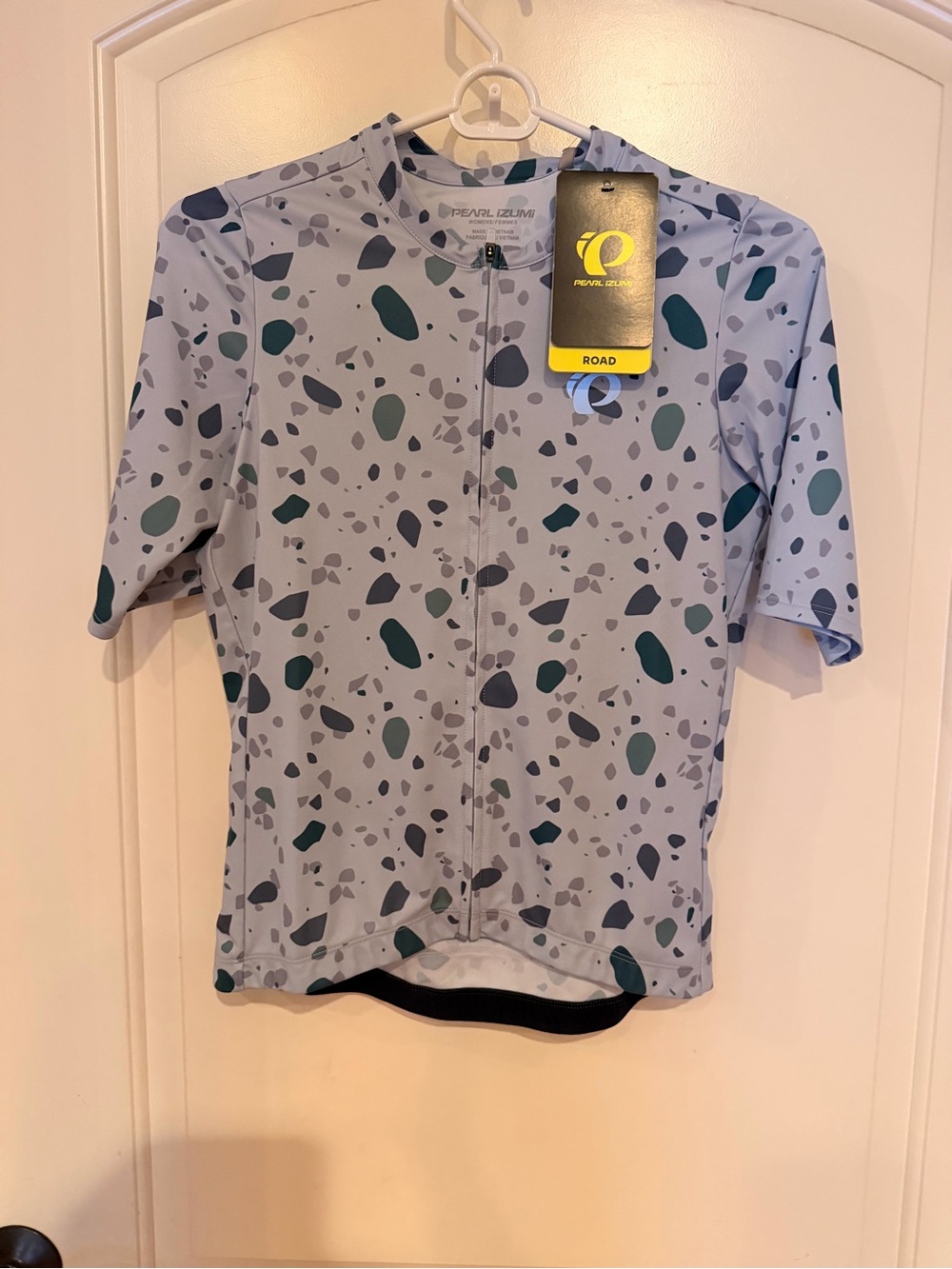 Pearl Izumi W Attack SS Jersey Heather Multi Terrazzo Medium NWT